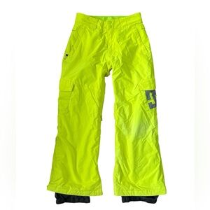 DC Kids Bright Yellow Snow Pants